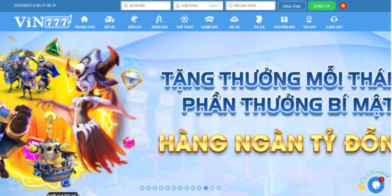 Vin777 Nhà Cái Giải Trí Hàng Đầu Châu Á